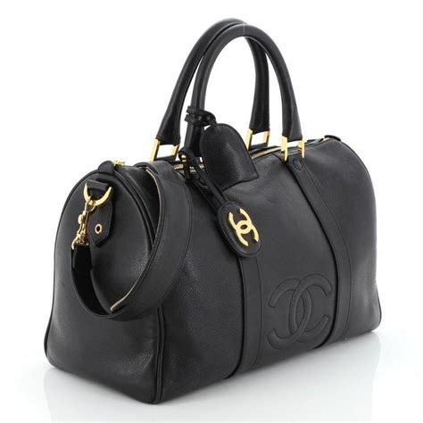 chanel vintage boston shoulder bag|old fashioned Chanel bags.